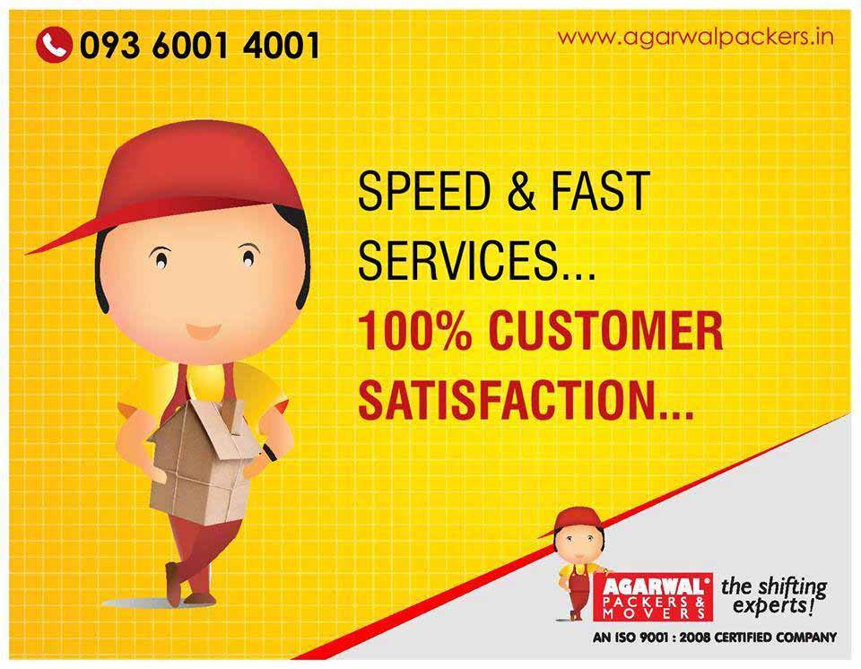 100% Customer Satisfaction - Agarwal Packers and Movers 100% Customer Satisfaction - Agarwal Packers and Movers
