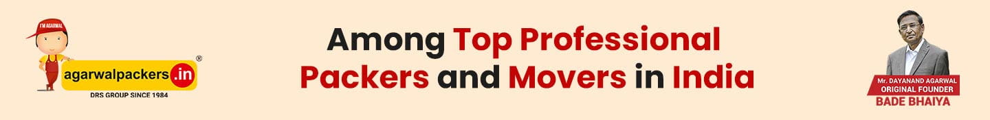 Among Top Professional Packers and Movers in India-Agarwal Packers and Movers is the Topmost