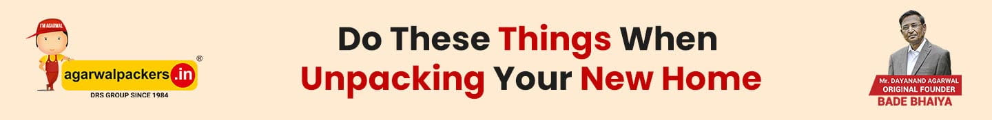 Do These Things When Unpacking Your New Home