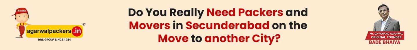 Do You Really Need Packers and Movers in Secunderabad on the Move to another City?