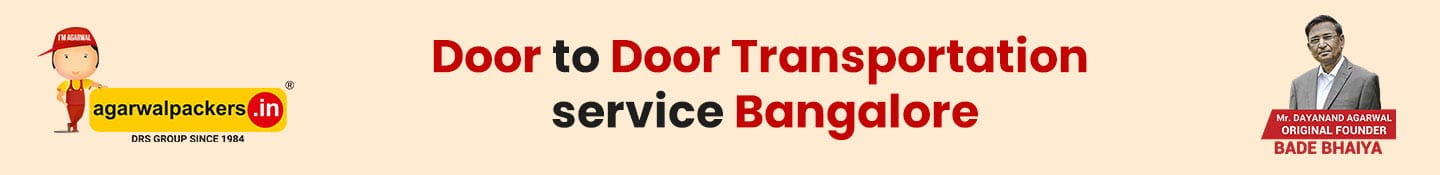 Door to Door transportation service Bangalore