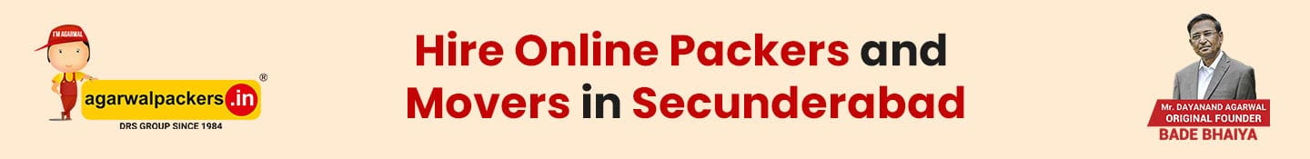 Hire Online the Packers and Movers in Secunderabad
