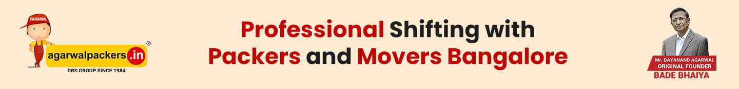 Professional Shifting With Packers and Movers Bangalore