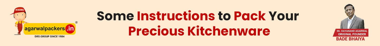 Some Instructions to Pack Your Precious Kitchenware