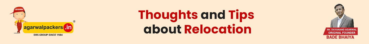 Thoughts and Tips about Relocation