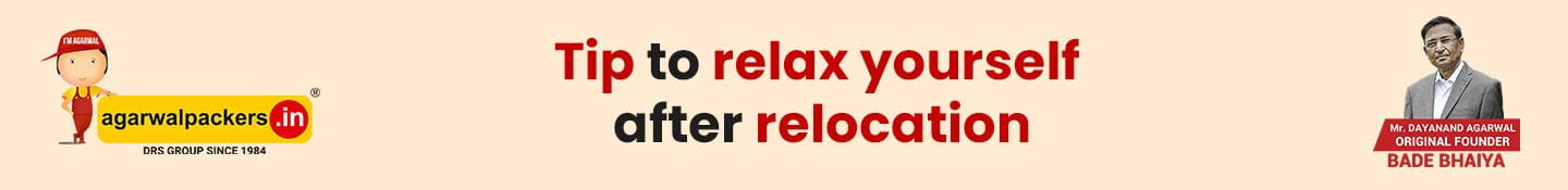 Tip to Relax Yourself After Relocation