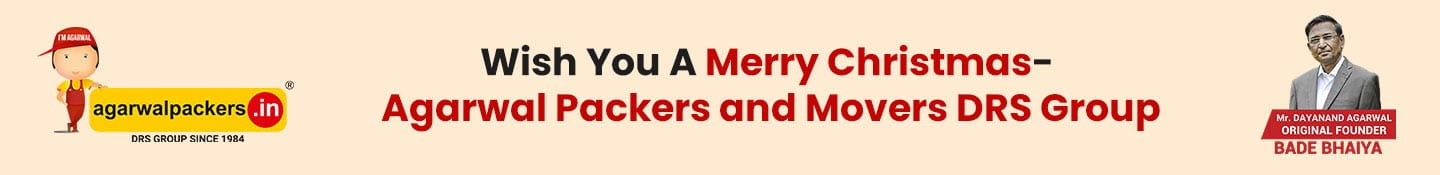 Wish You A Merry Christmas- Agarwal Packers and Movers DRS Group