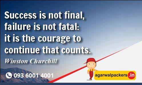 Courage Counts - Agarwal Packers and Movers