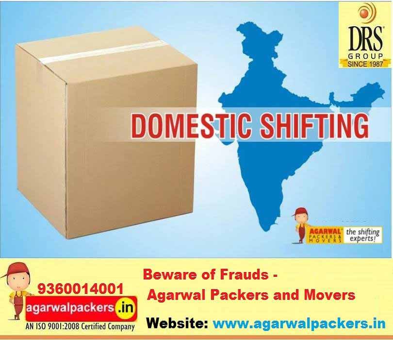 Domestic Shifting - Agarwal Packers and Movers