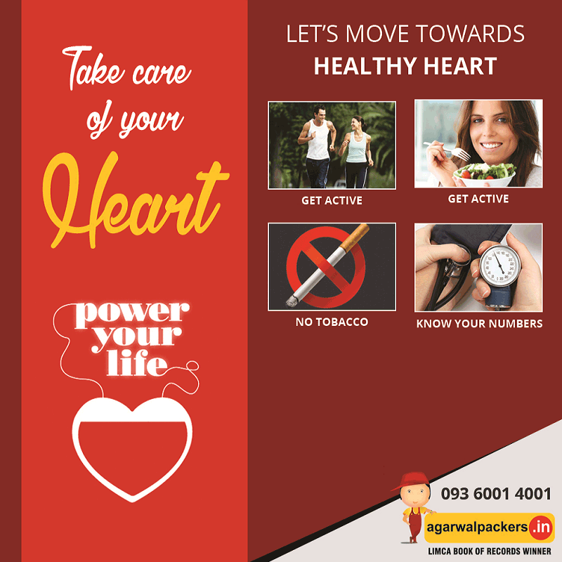 Healthy Heart - Agarwal Packers and Movers Healthy Heart - Agarwal Packers and Movers