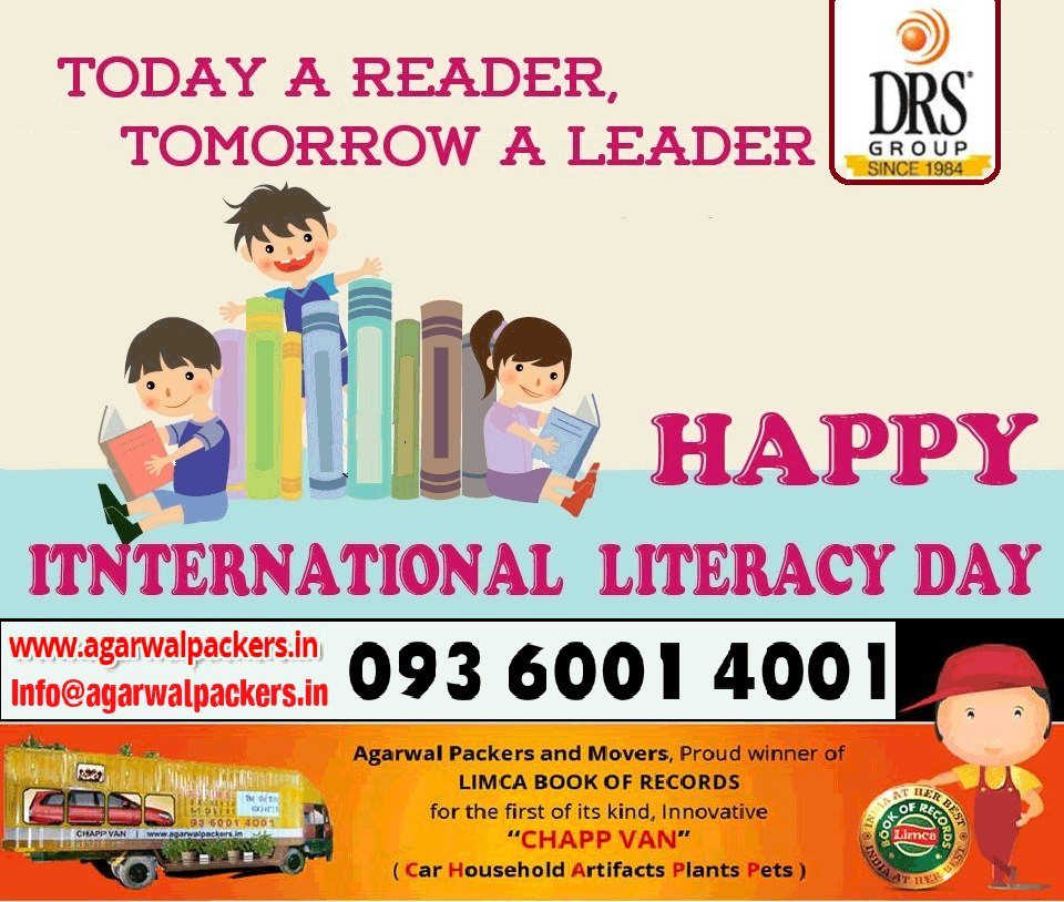 International Literacy Day - Agarwal Packers and Movers